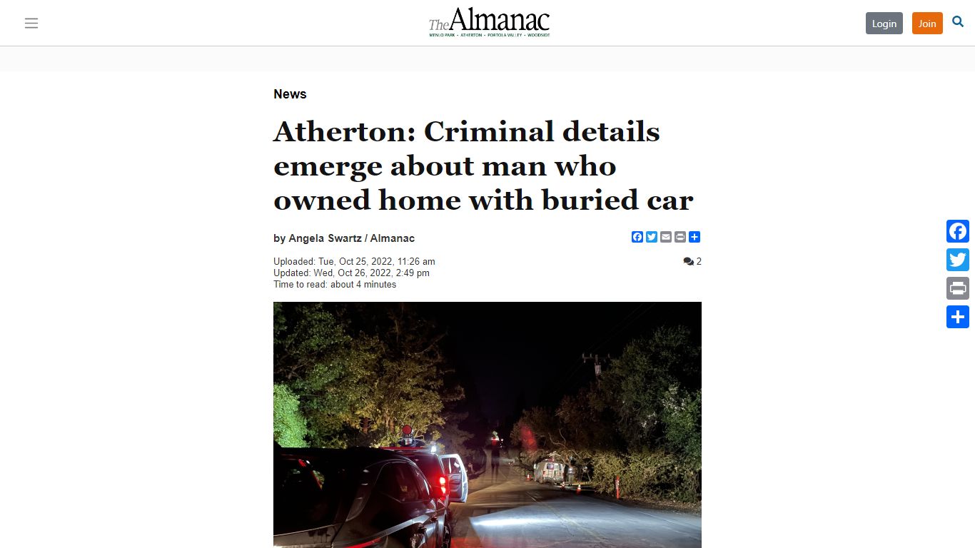 Atherton: Criminal details emerge about man who owned home with buried ...